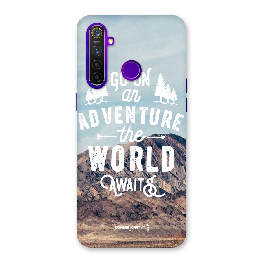 Adventure World Back Case for Realme 5 Pro
