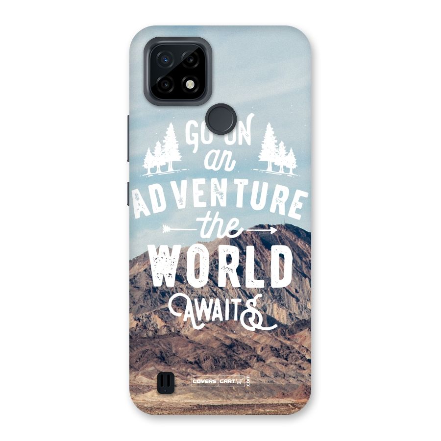 Adventure World Back Case for Realme C21