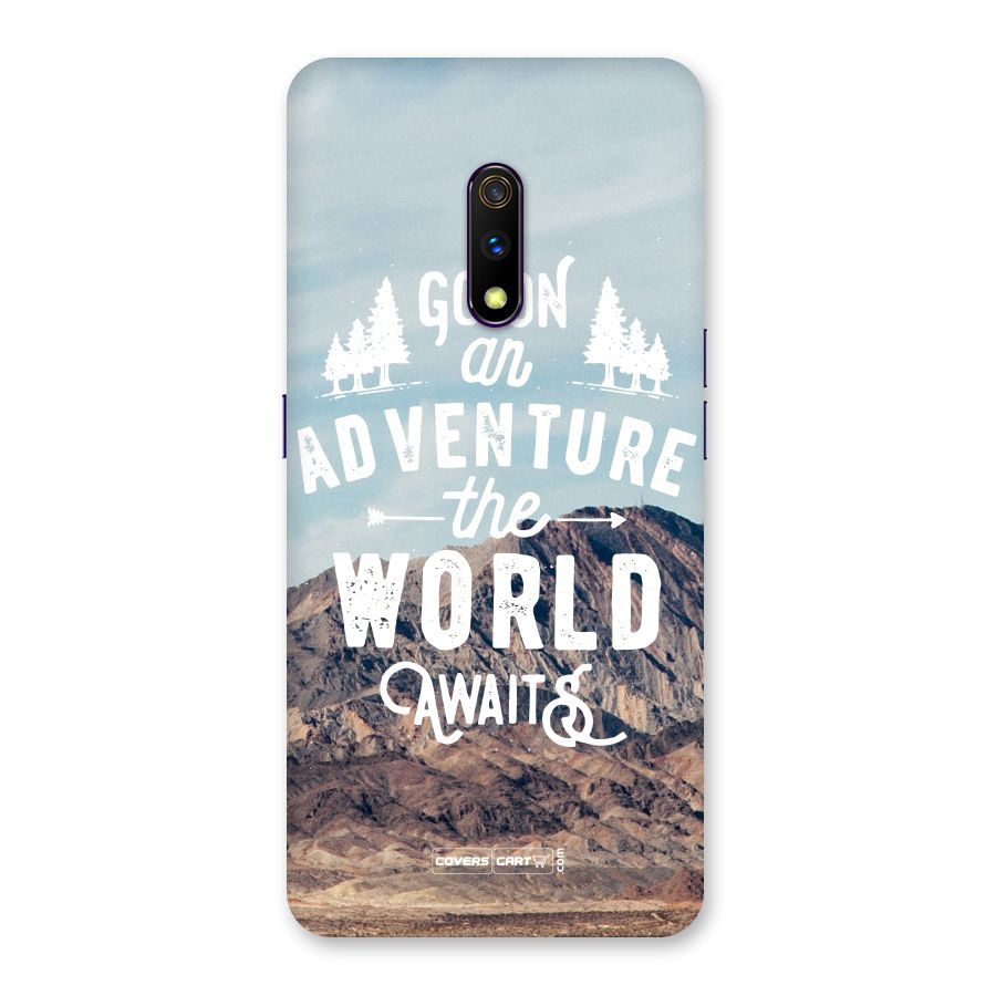 Adventure World Back Case for Realme X