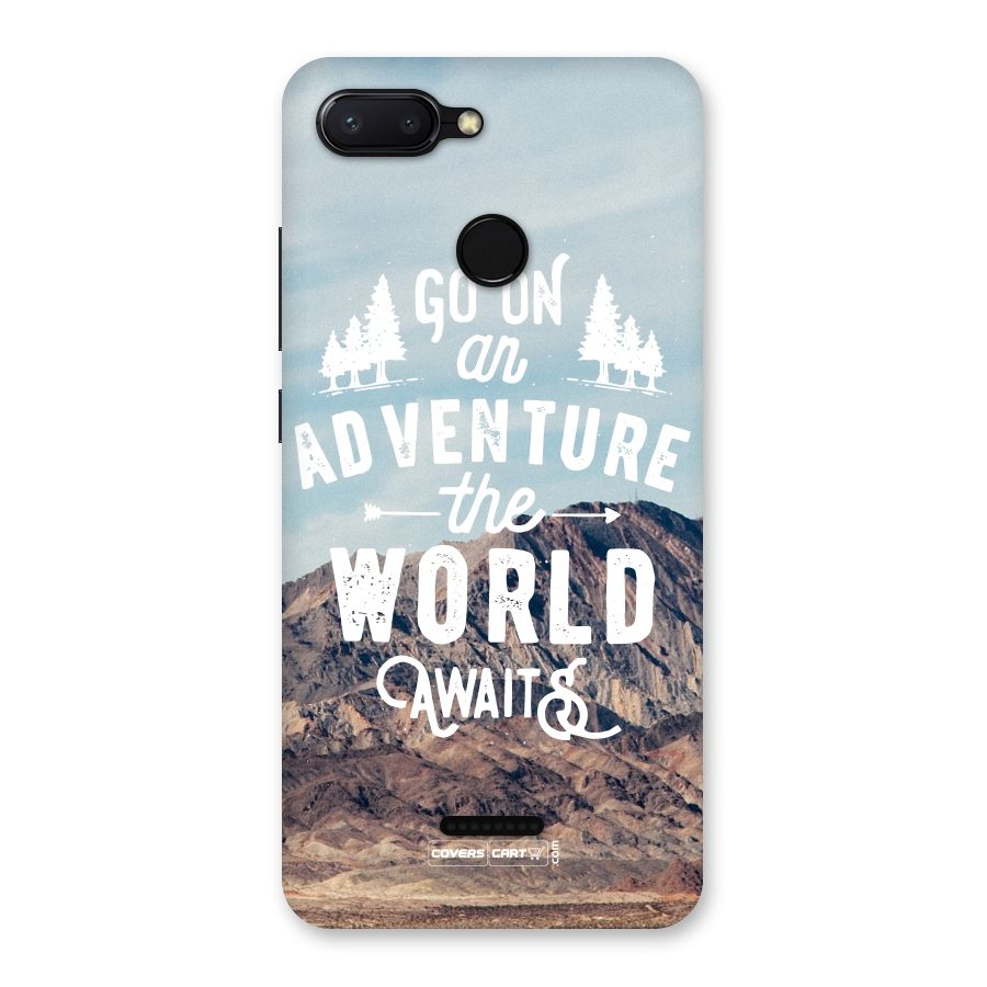Adventure World Back Case for Redmi 6