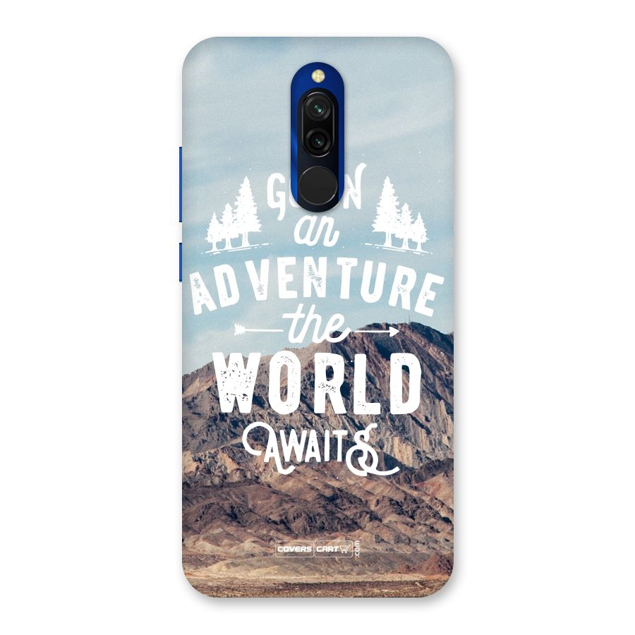 Adventure World Back Case for Redmi 8