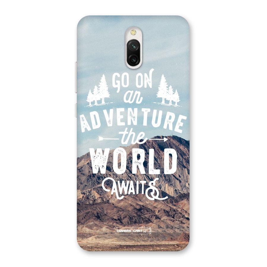 Adventure World Back Case for Redmi 8A Dual