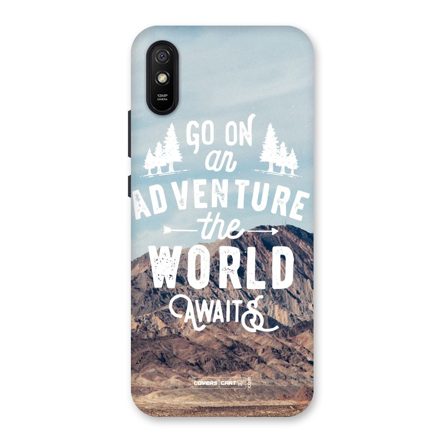 Adventure World Back Case for Redmi 9i