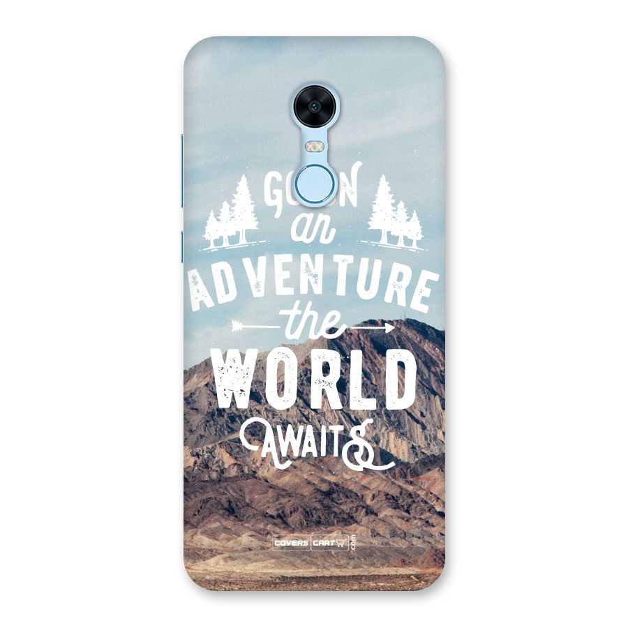 Adventure World Back Case for Redmi Note 5