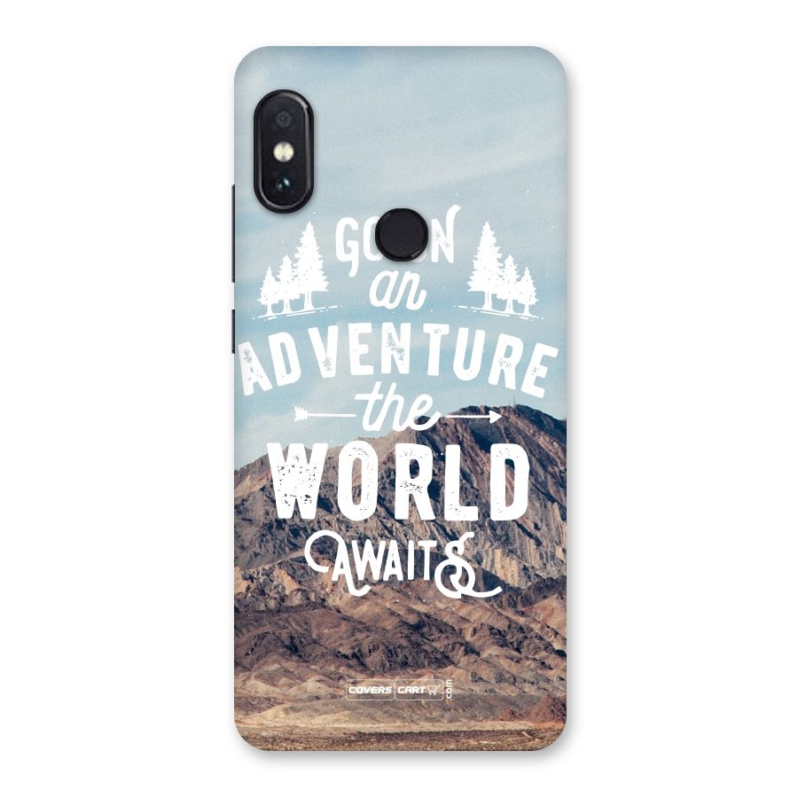 Adventure World Back Case for Redmi Note 5 Pro
