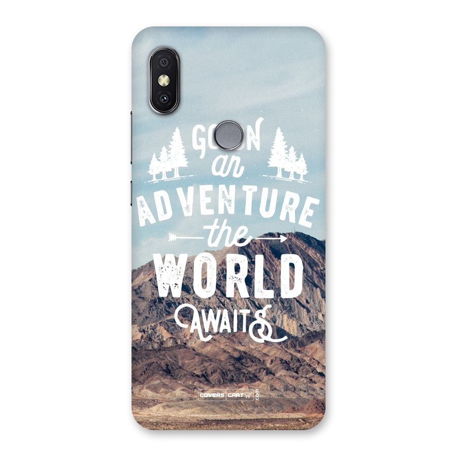 Adventure World Back Case for Redmi Y2