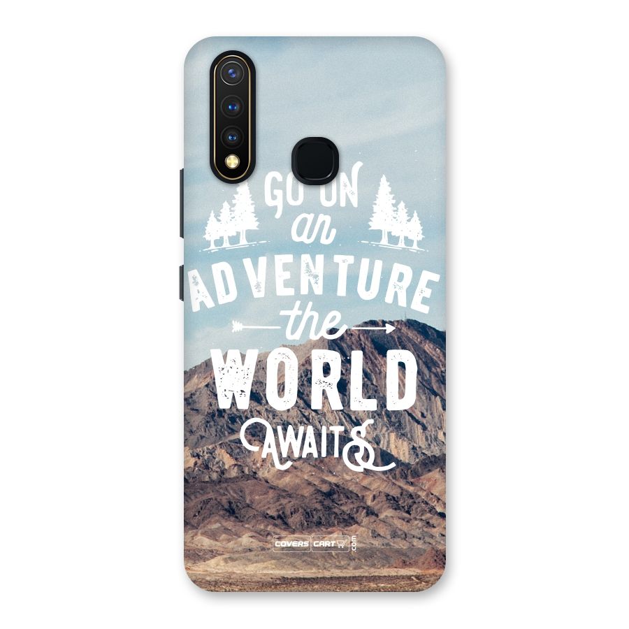 Adventure World Back Case for Vivo U20
