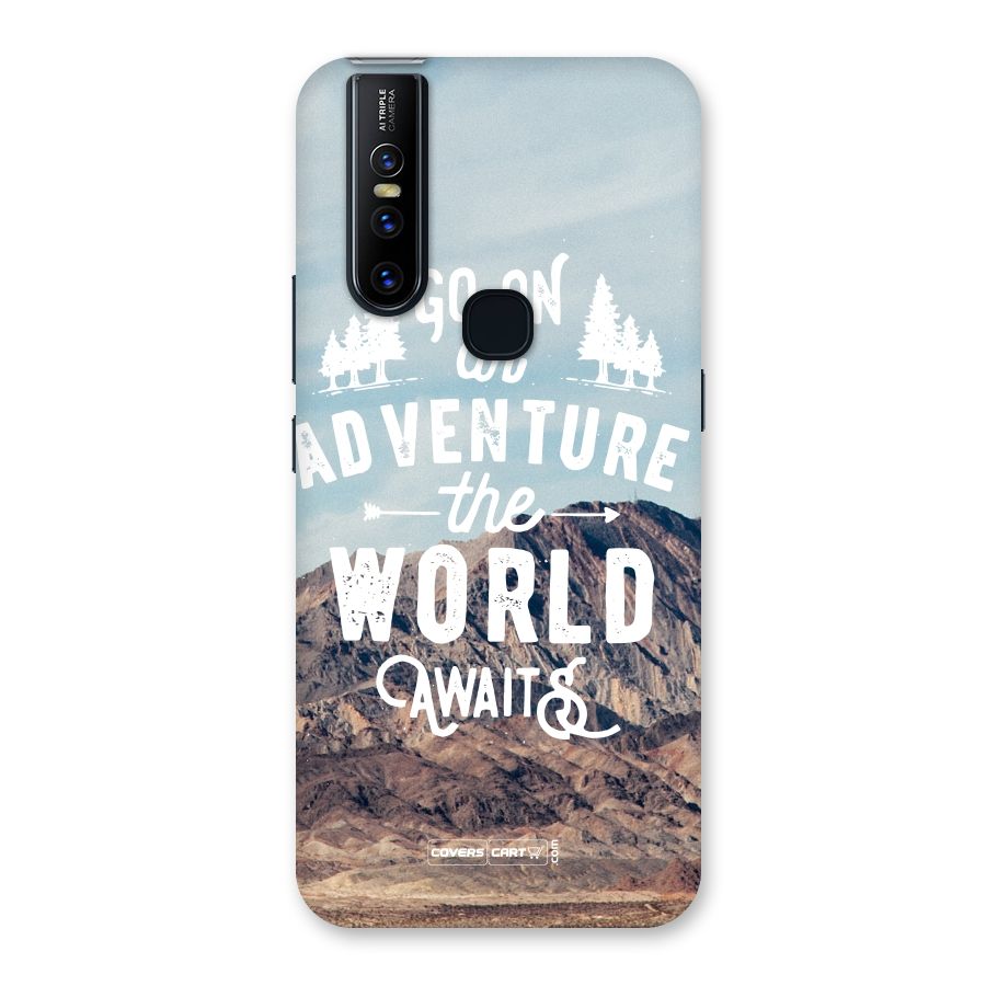 Adventure World Back Case for Vivo V15