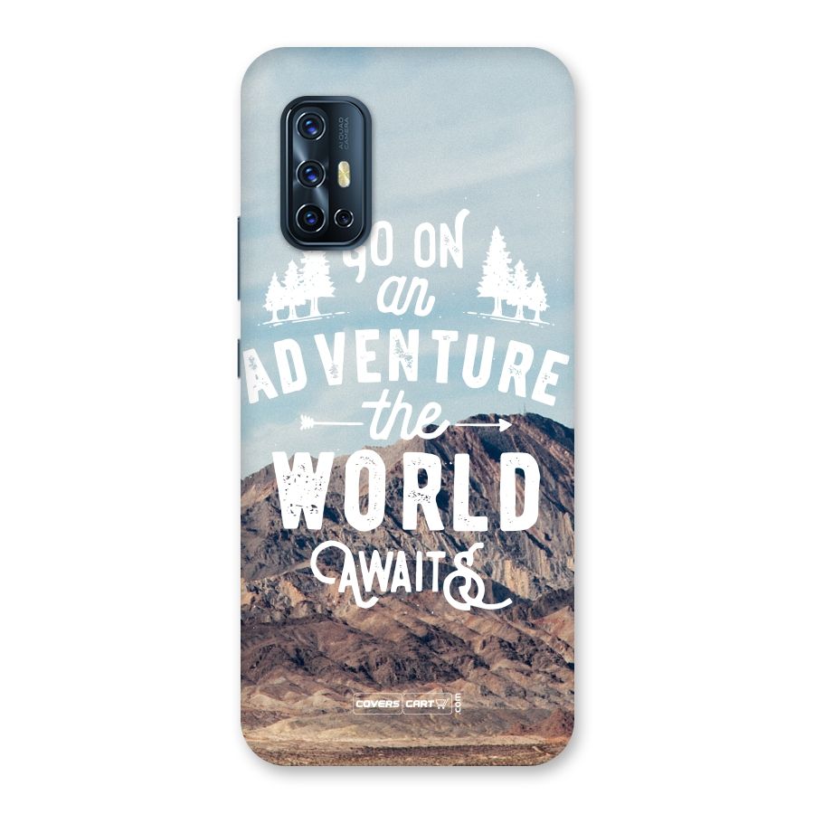 Adventure World Back Case for Vivo V17