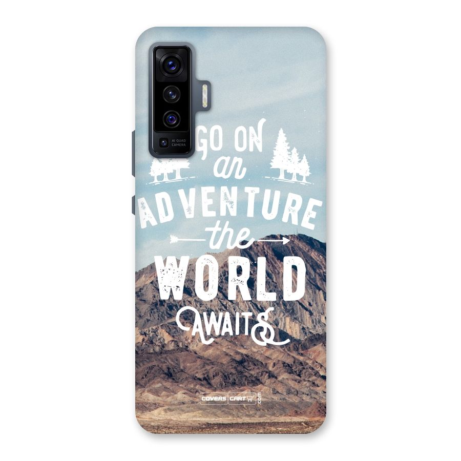 Adventure World Back Case for Vivo X50