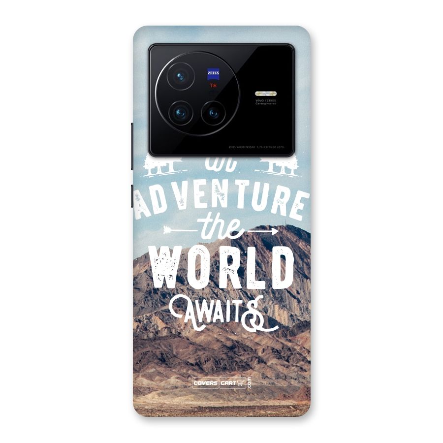Adventure World Back Case for Vivo X80