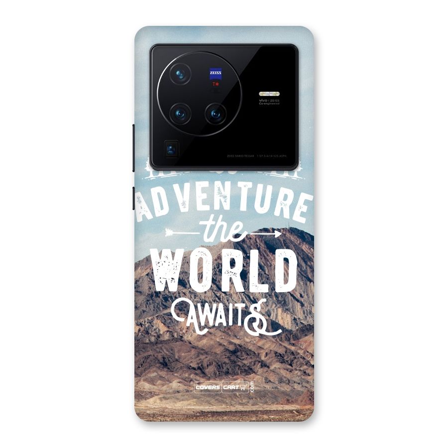 Adventure World Back Case for Vivo X80 Pro