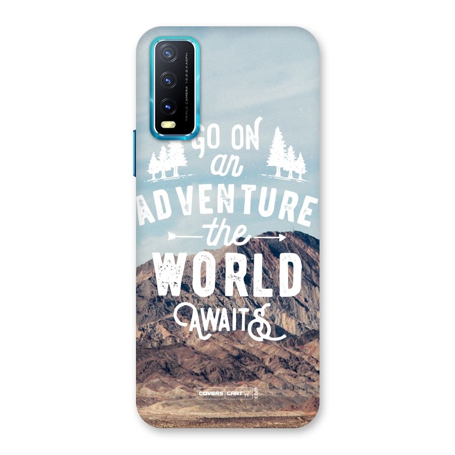 Adventure World Back Case for Vivo Y20G