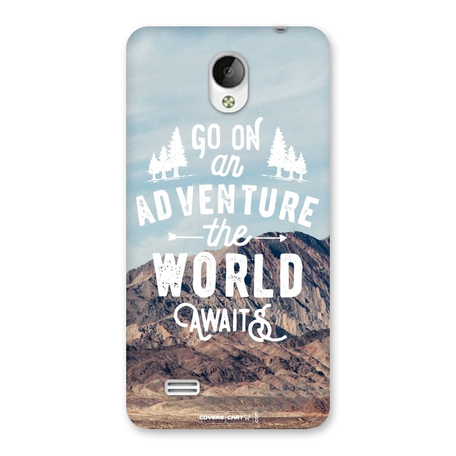 Adventure World Back Case for Vivo Y21