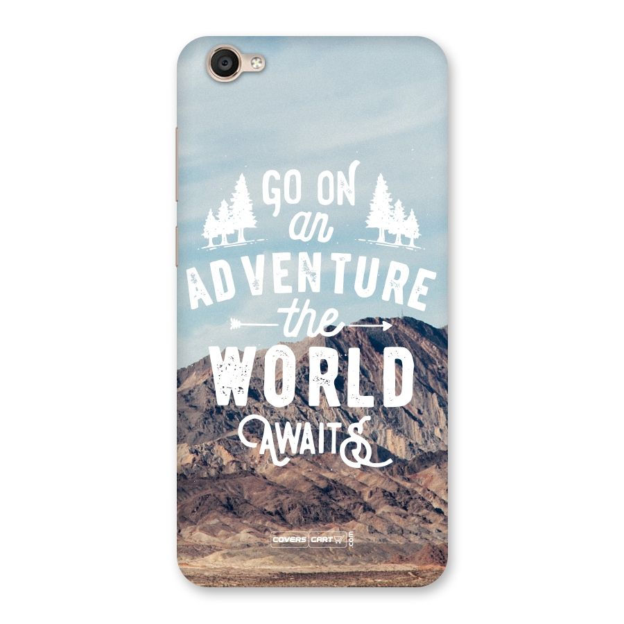Adventure World Back Case for Vivo Y55s