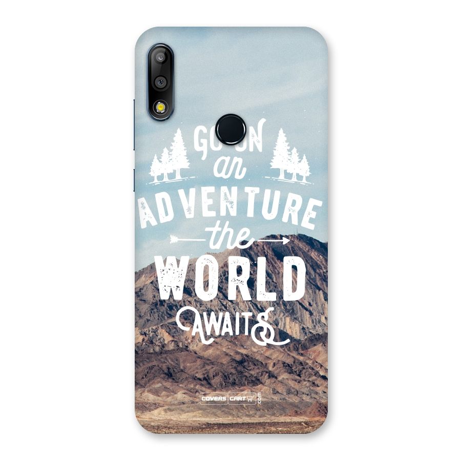 Adventure World Back Case for Zenfone Max Pro M2