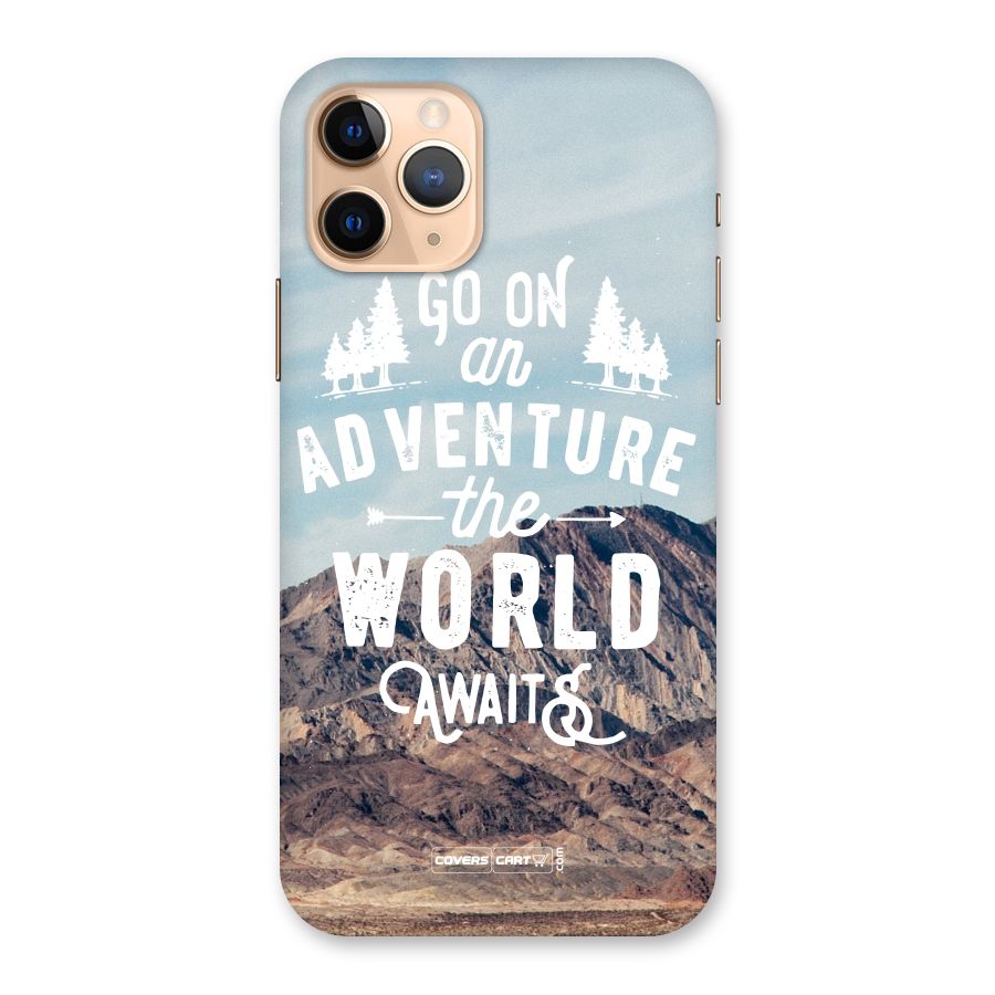 Adventure World Back Case for iPhone 11 Pro