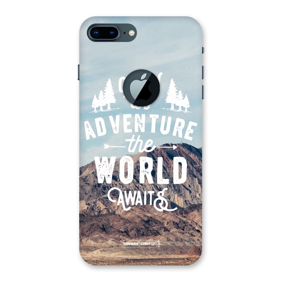 Adventure World Back Case for iPhone 7 Plus Logo Cut