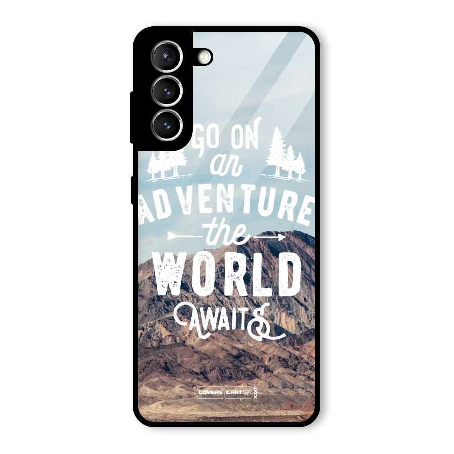 Adventure World Glass Back Case for Galaxy S21 5G