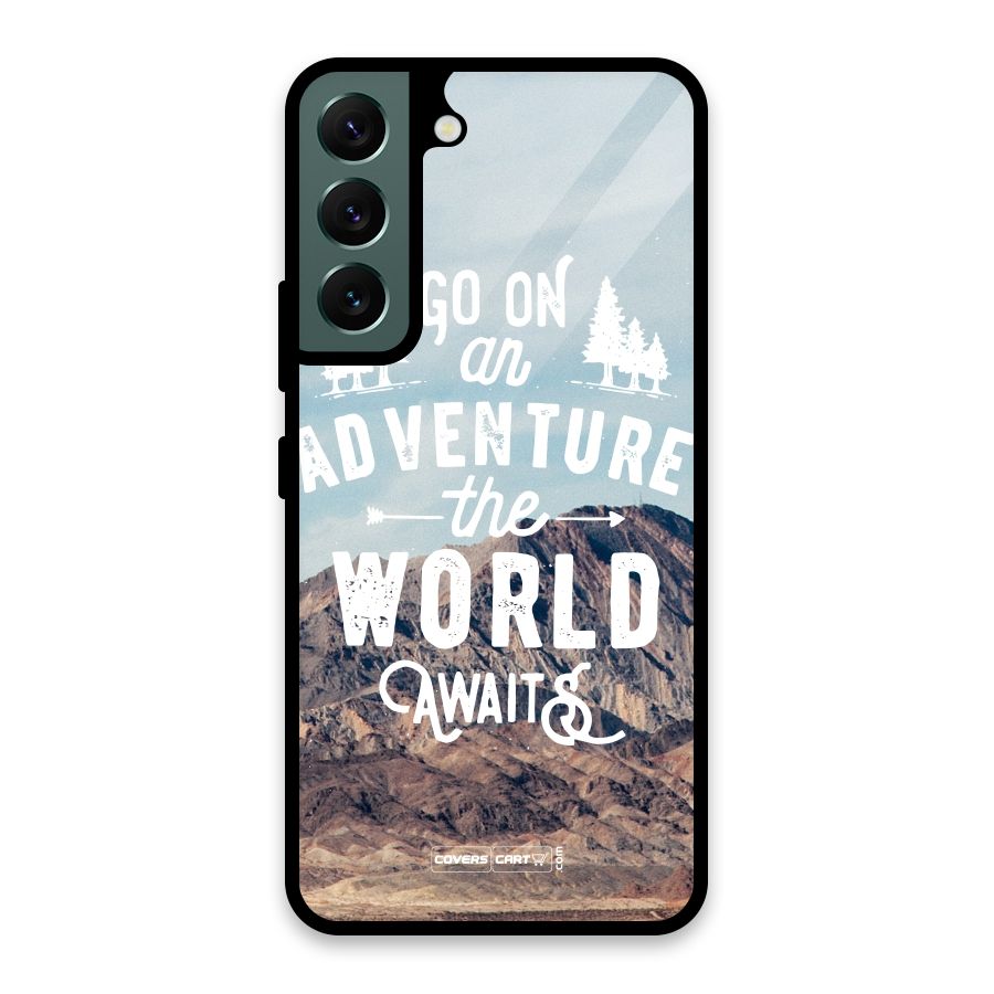Adventure World Glass Back Case for Galaxy S22 5G