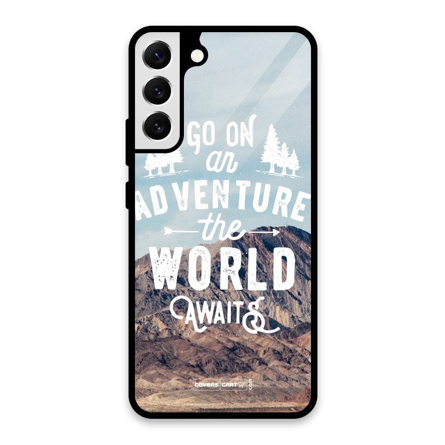 Adventure World Glass Back Case for Galaxy S22 Plus 5G