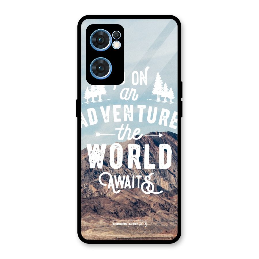 Adventure World Glass Back Case for Oppo Reno7 5G