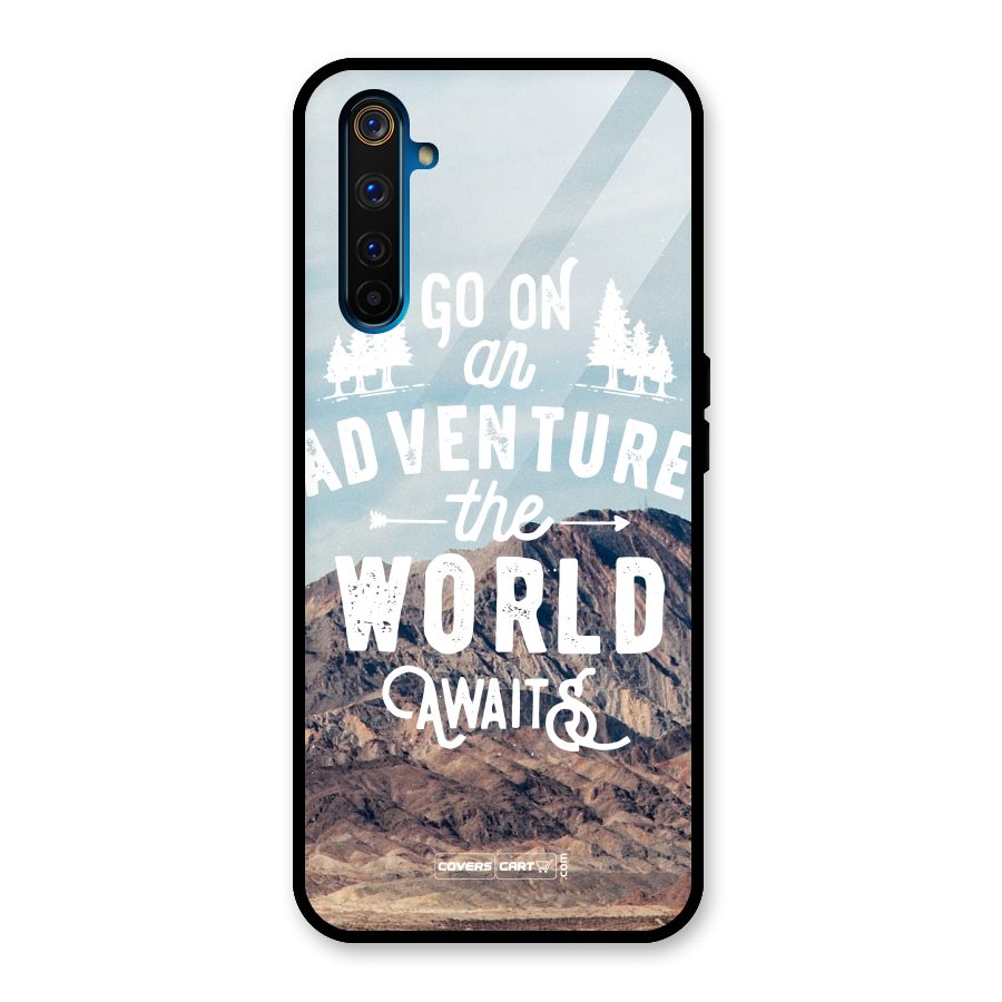 Adventure World Glass Back Case for Realme 6 Pro