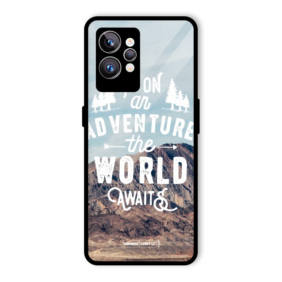 Adventure World Glass Back Case for Realme GT2 Pro