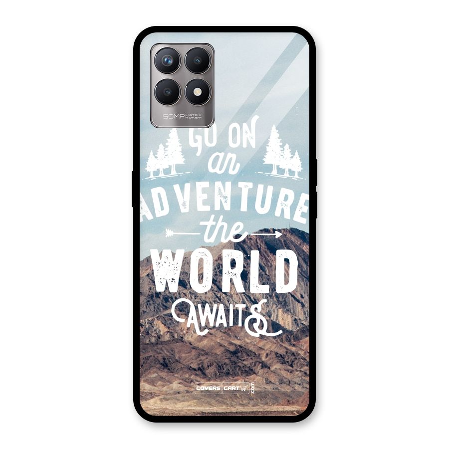 Adventure World Glass Back Case for Realme Narzo 50