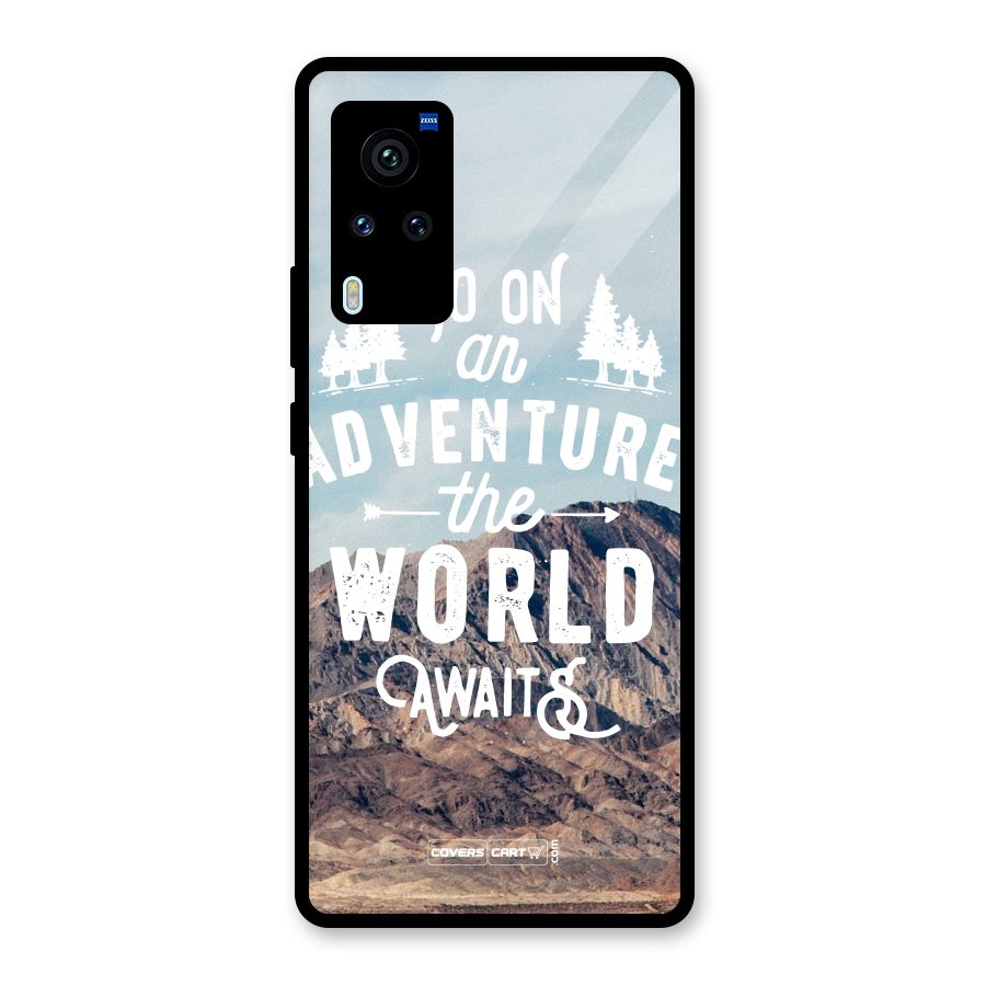 Adventure World Glass Back Case for Vivo X60 Pro