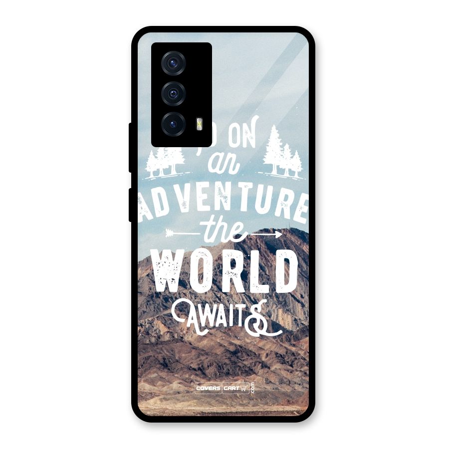 Adventure World Glass Back Case for Vivo iQOO Z5