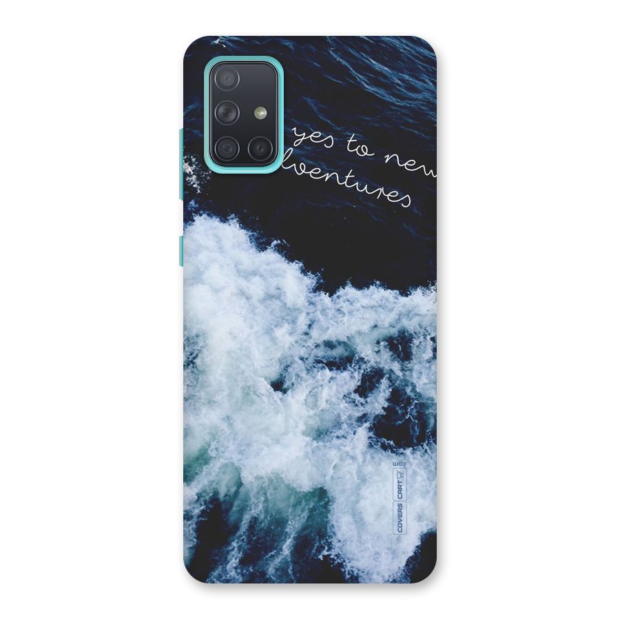 Adventures Back Case for Galaxy A71