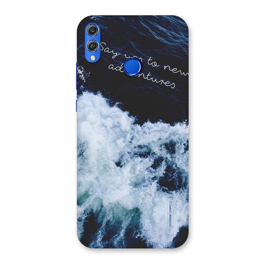 Adventures Back Case for Honor 8X