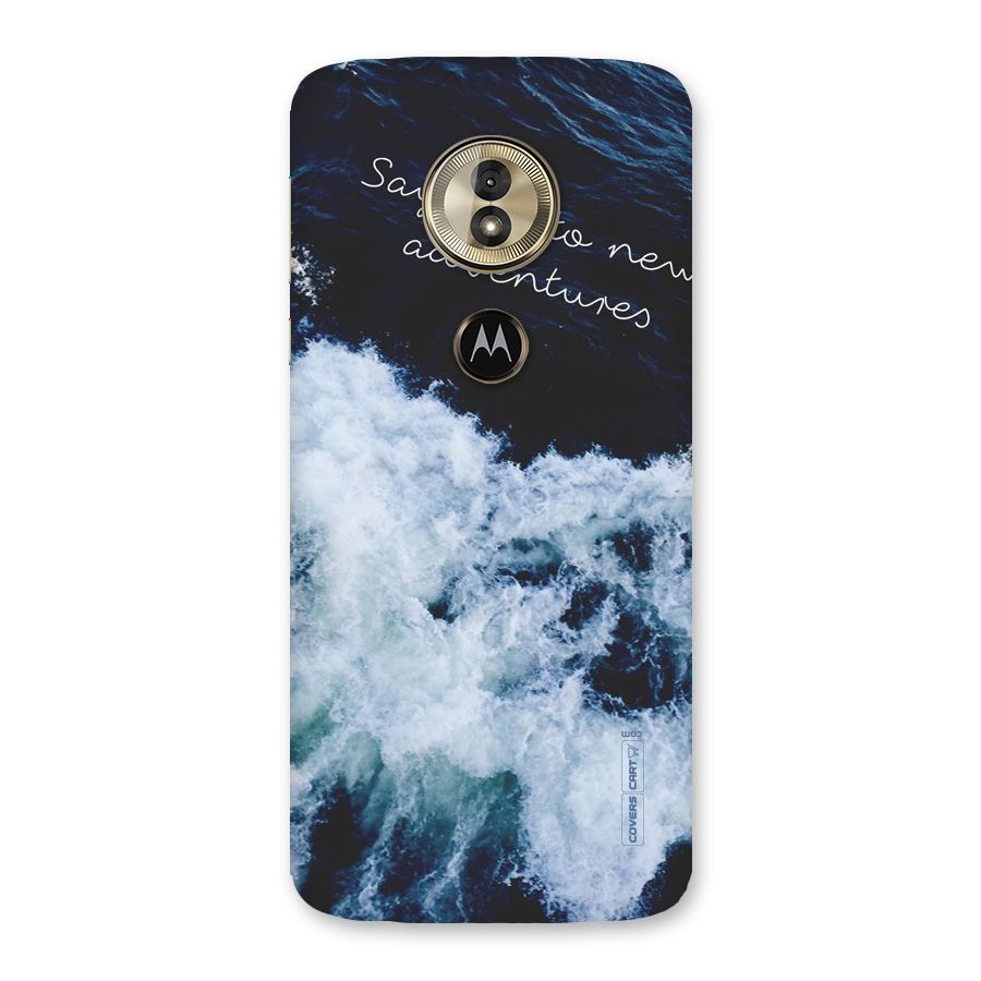 Adventures Back Case for Moto G6 Play