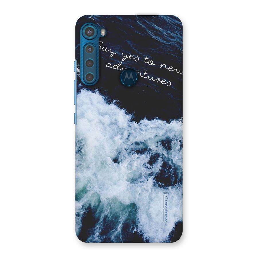 Adventures Back Case for Motorola One Fusion Plus