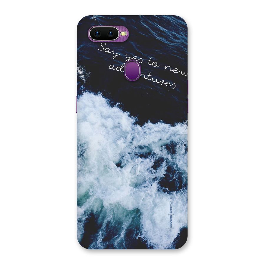 Adventures Back Case for Oppo F9