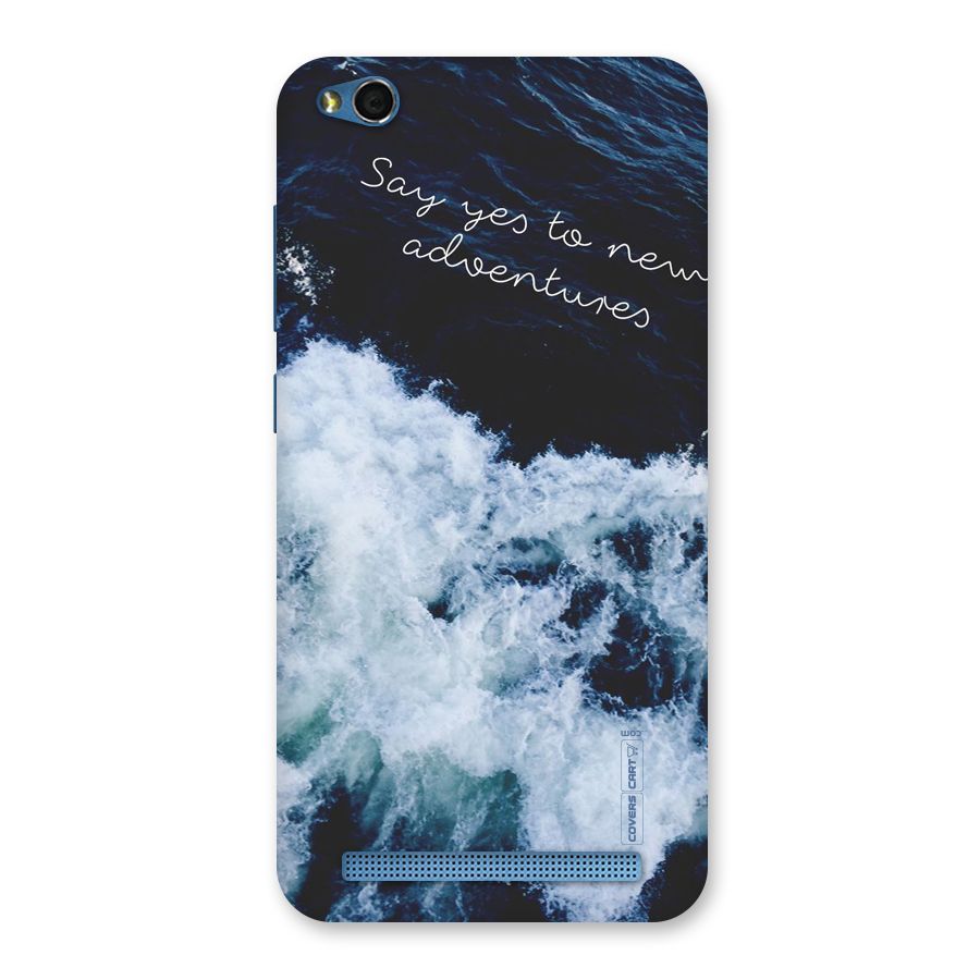 Adventures Back Case for Redmi 5A