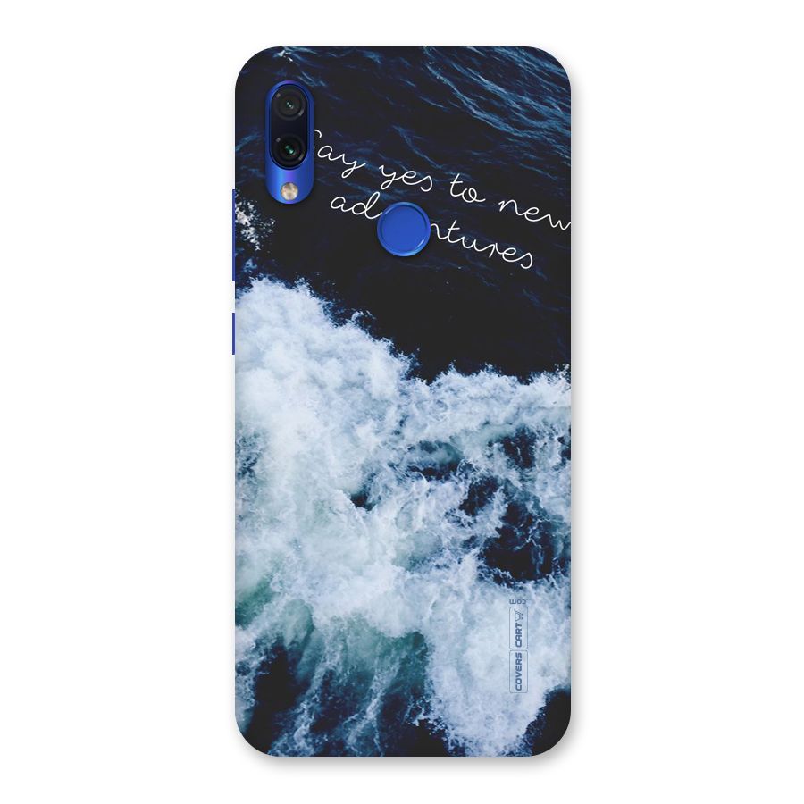Adventures Back Case for Redmi Note 7