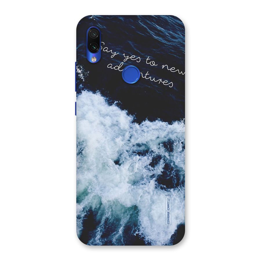 Adventures Back Case for Redmi Note 7S