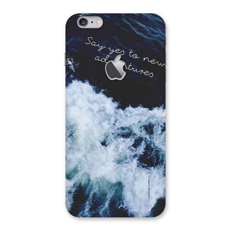 Adventures Back Case for iPhone 6 Plus 6S Plus Logo Cut