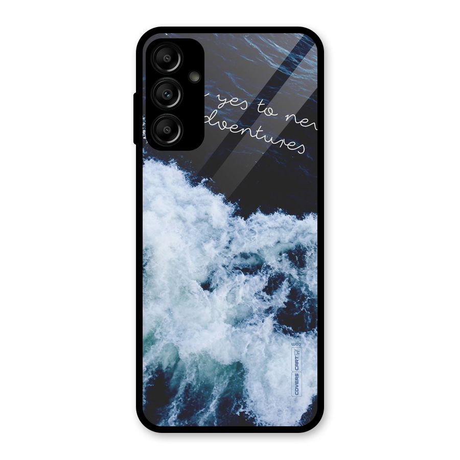 Adventures Glass Back Case for Galaxy A14 5G