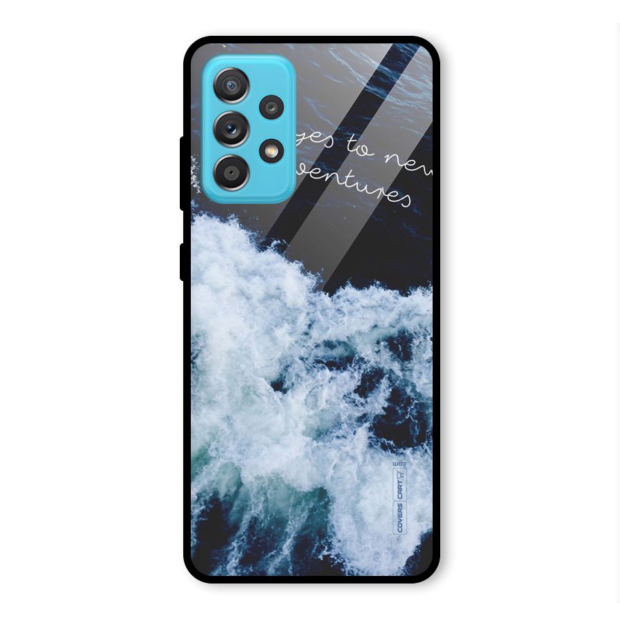 Adventures Glass Back Case for Galaxy A52s 5G