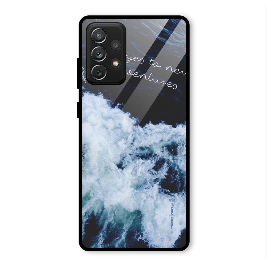 Adventures Glass Back Case for Galaxy A72