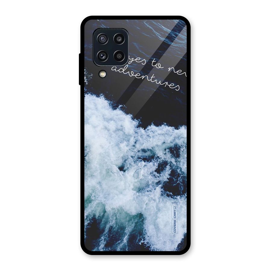 Adventures Glass Back Case for Galaxy M32