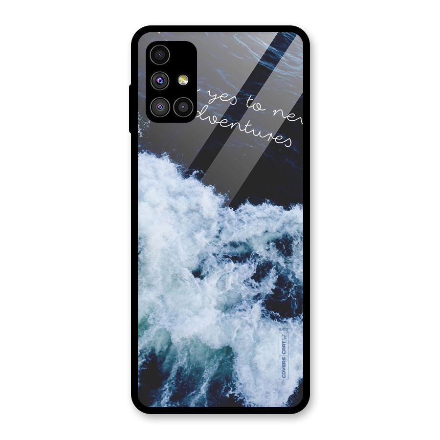 Adventures Glass Back Case for Galaxy M51