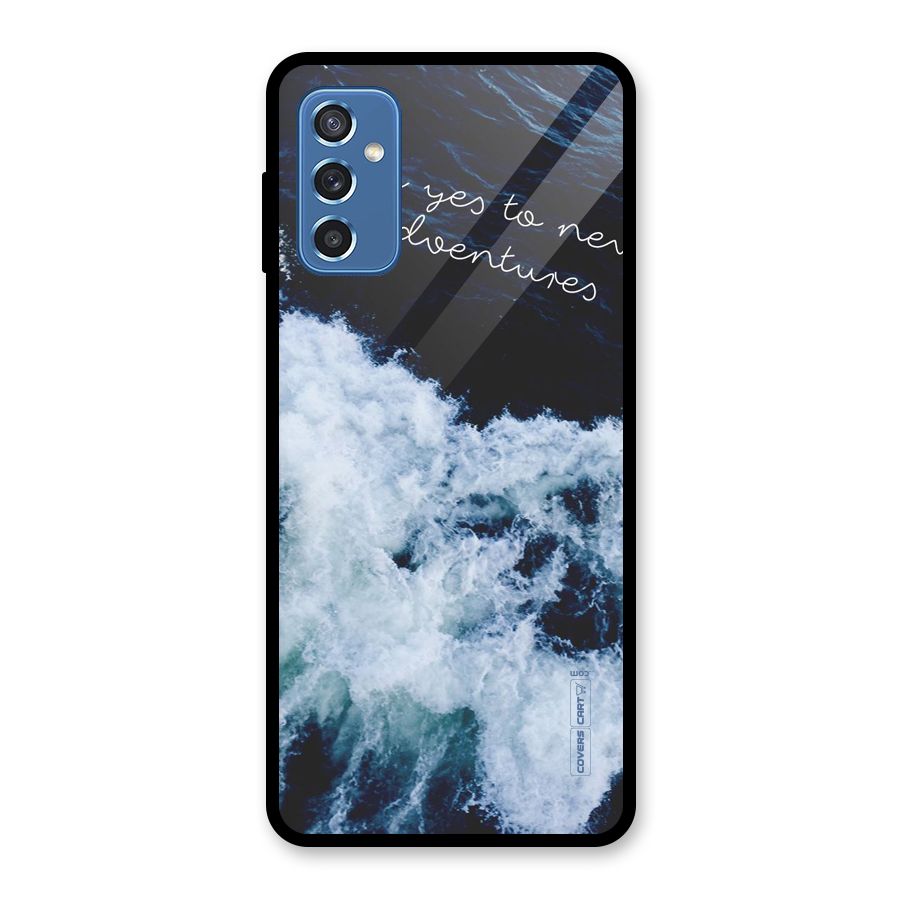 Adventures Glass Back Case for Galaxy M52 5G