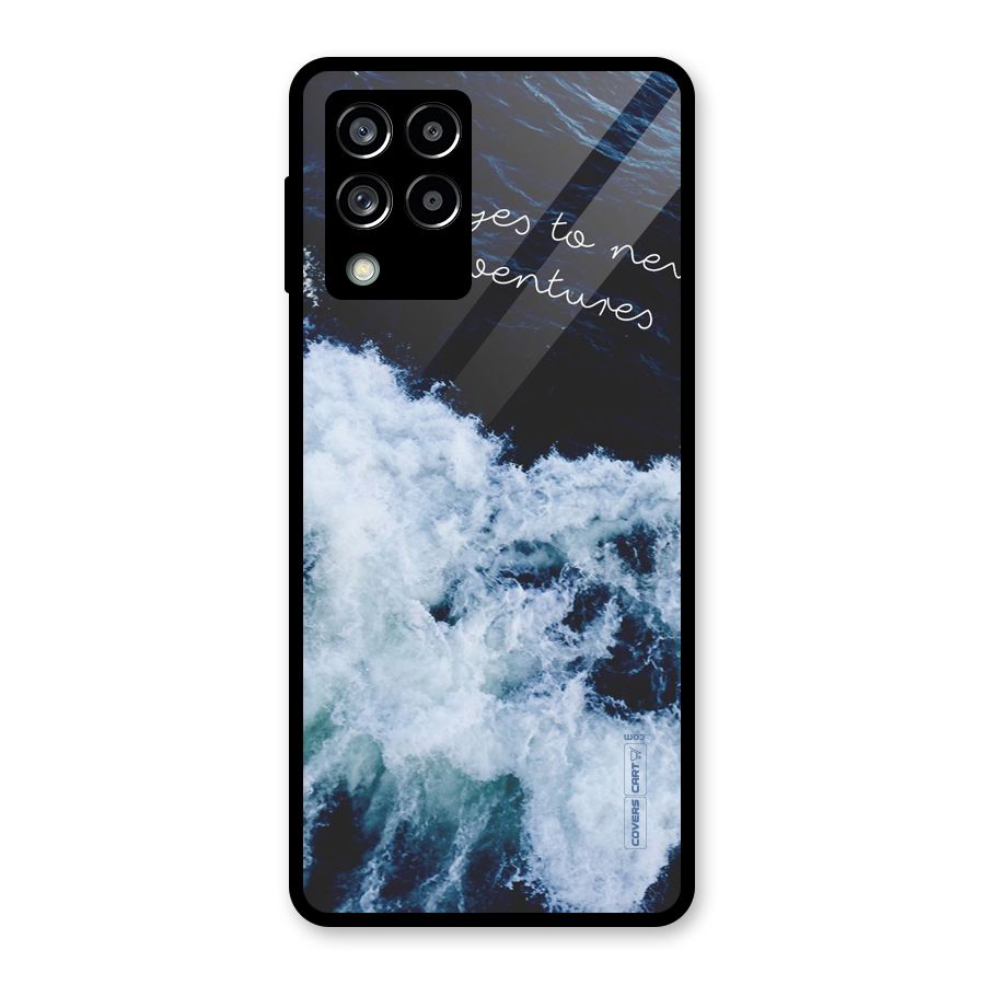 Adventures Glass Back Case for Galaxy M53 5G
