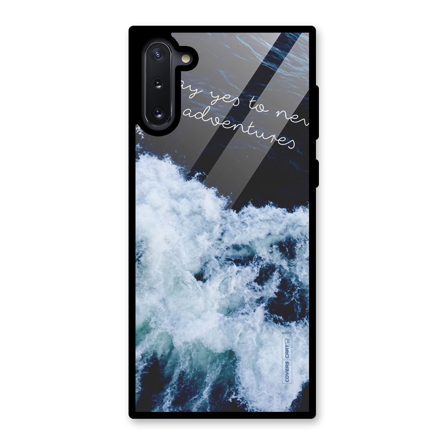 Adventures Glass Back Case for Galaxy Note 10