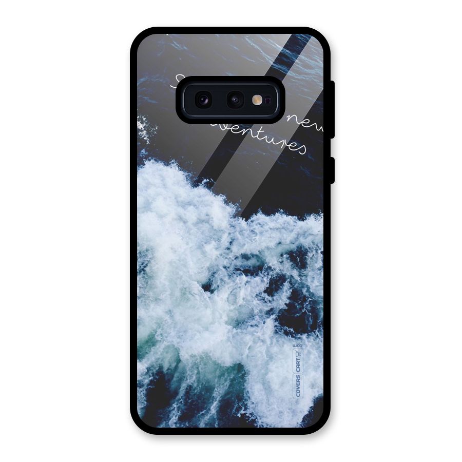 Adventures Glass Back Case for Galaxy S10e