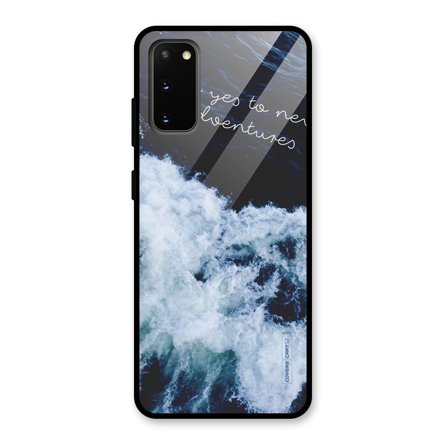 Adventures Glass Back Case for Galaxy S20